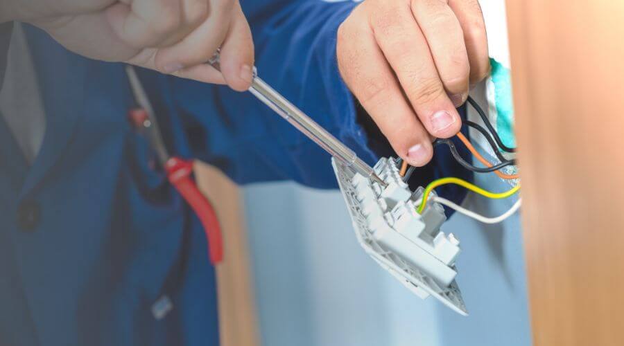 Professional outlet and switch installation services in Cypress